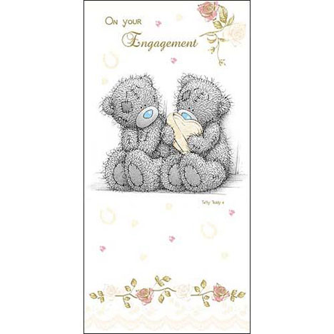 On Your Engagement Me to You Bear Money Wallet £1.60